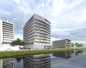Moxy and Residence Inn by Marriott artist impression